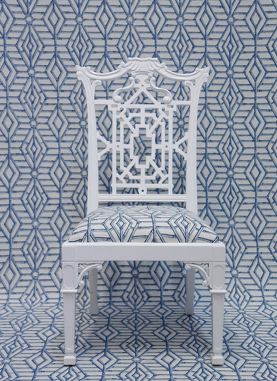 Lee Jofa BAMBOO CANE BLUE Fabric