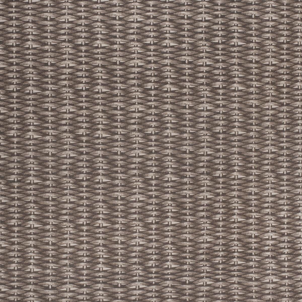 Lee Jofa Basket Weave Bro/Whi Fabric