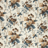 Lee Jofa DE LA TOUR BLU/BROW/WHI Fabric
