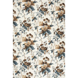 Lee Jofa DE LA TOUR BLU/BROW/WHI Fabric
