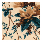 Lee Jofa De La Tour Blu/Brow/Ecru Fabric