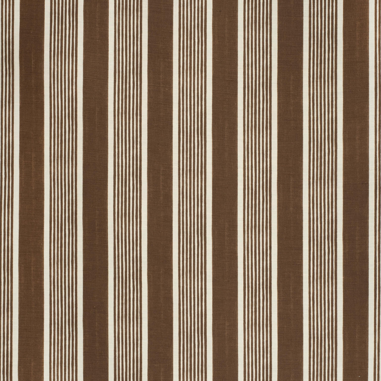 Lee Jofa ELBA STRIPE BROWN Fabric