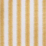 Lee Jofa Hampton Stripe Amber/Whi Fabric