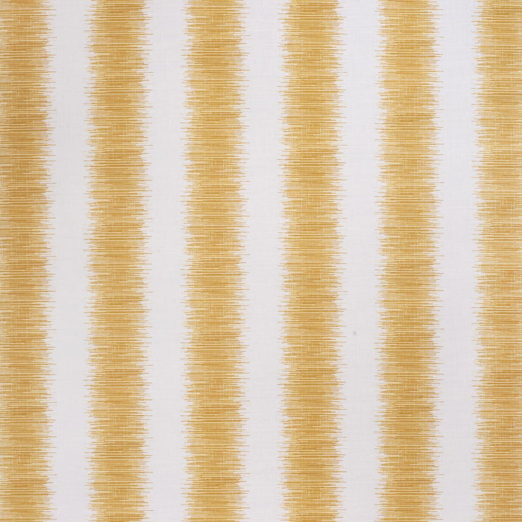 Lee Jofa Hampton Stripe Amber/Whi Fabric