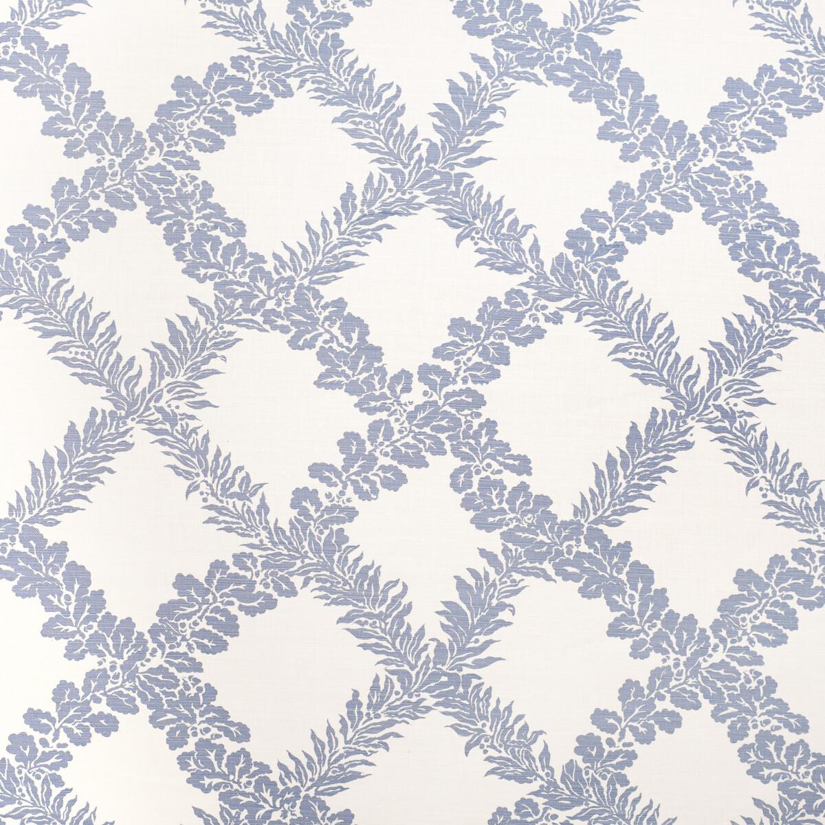 Lee Jofa Leaf Trellis Sky Fabric