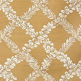 Lee Jofa Leaf Trellis Caramel Fabric