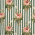 Lee Jofa MELBA FLOWER STRIPE PINK Fabric