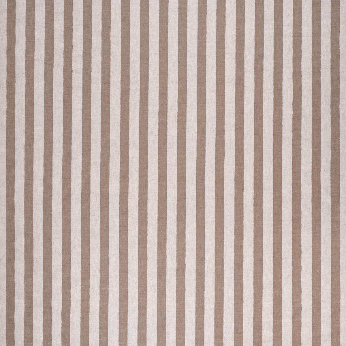 Lee Jofa Melba Stripe Brown/Ecru Fabric