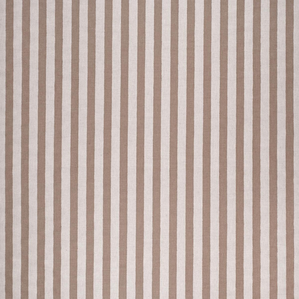 Lee Jofa Melba Stripe Brown/Ecru Fabric