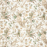 Lee Jofa Paisley Passion Brow/Gree Fabric