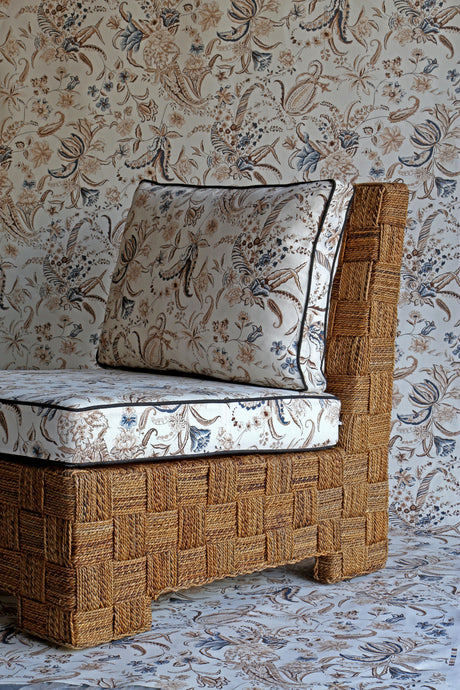 Lee Jofa PAISLEY PASSION BROW/GREE Fabric