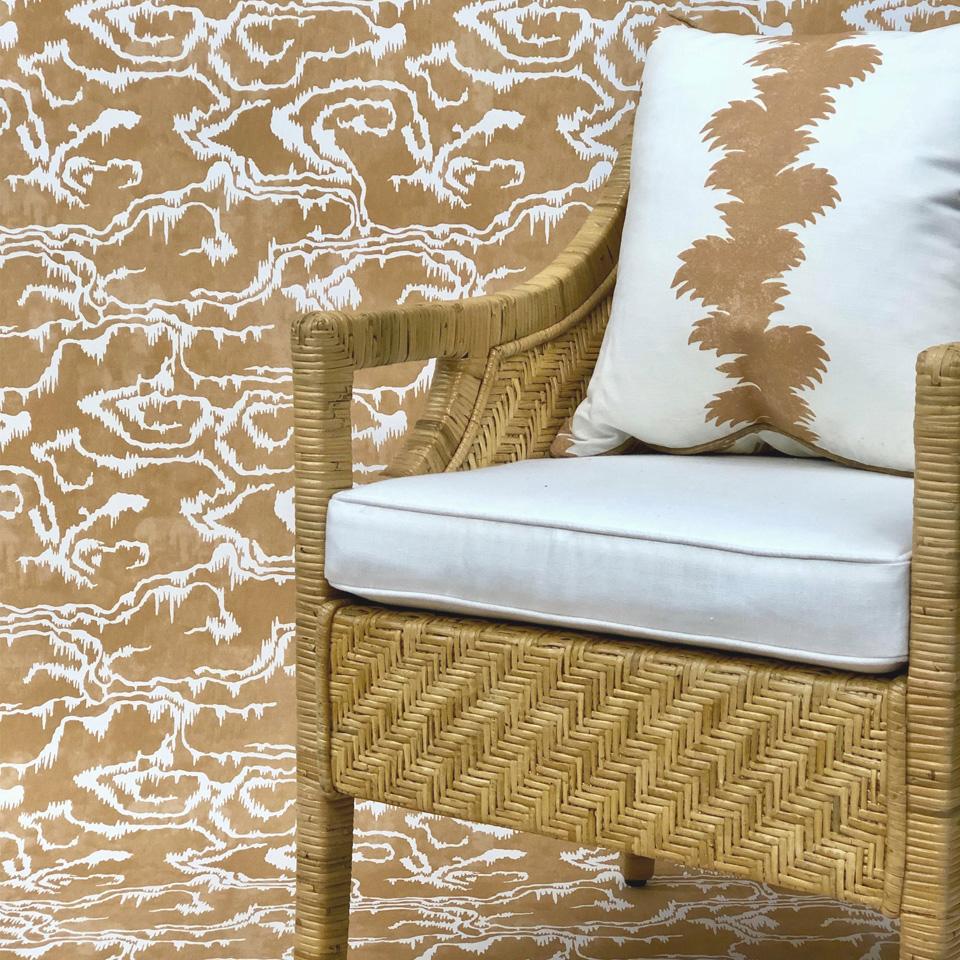 Lee Jofa PALMYRA OCHRE Fabric
