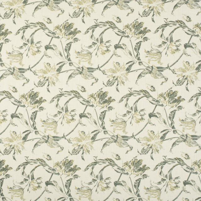 Lee Jofa RUSSIAN TULIP GREEN Fabric