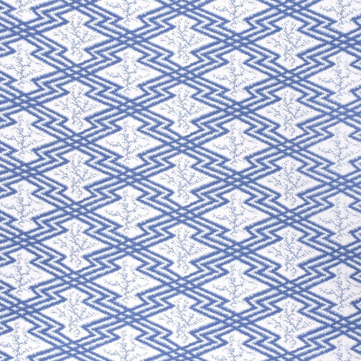 Lee Jofa Via Krupp Blue/White Fabric