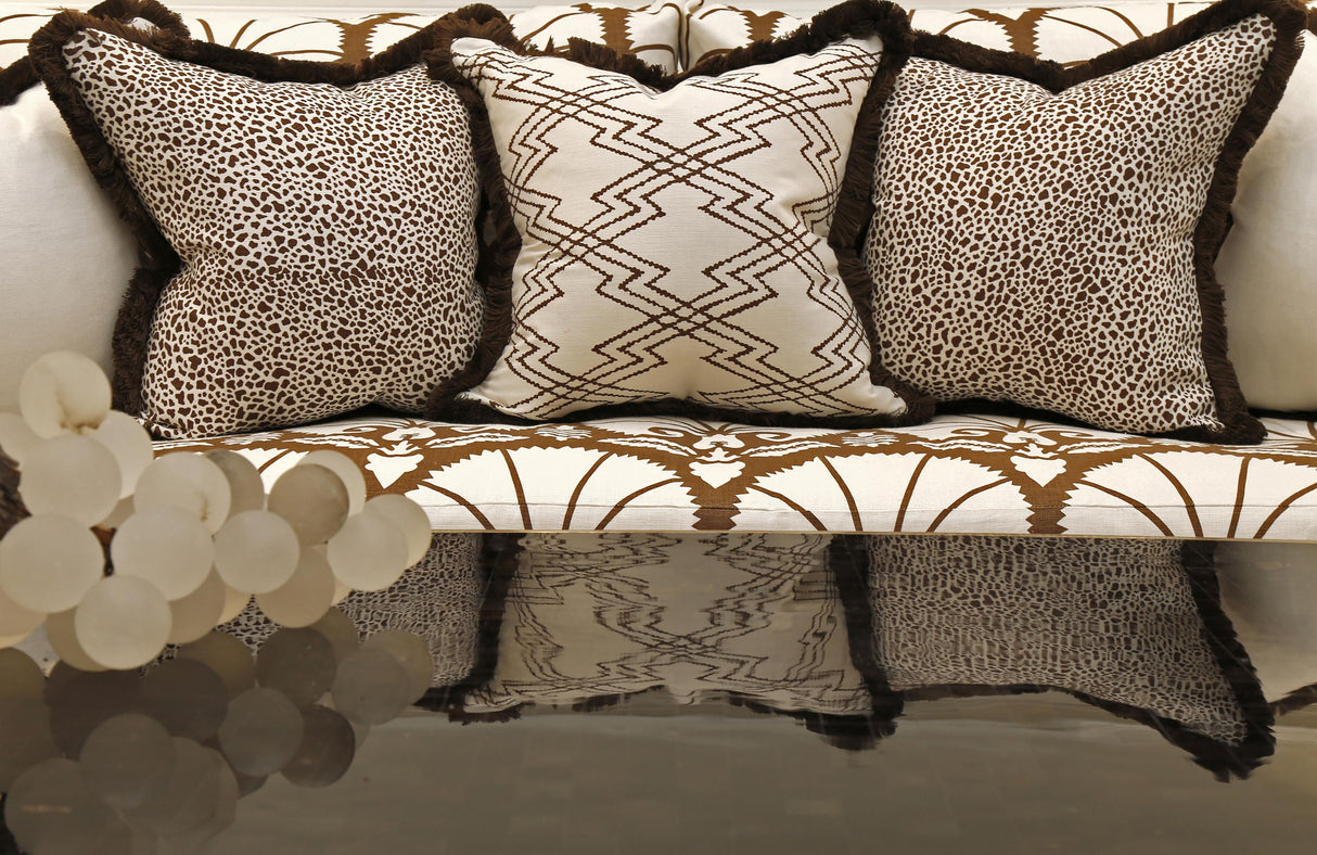 Lee Jofa VIA KRUPP BIS BROWN Fabric