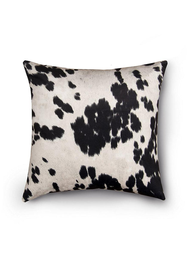 Scalamandre Pony 22 X 22 - Black & White Decorative Pillow