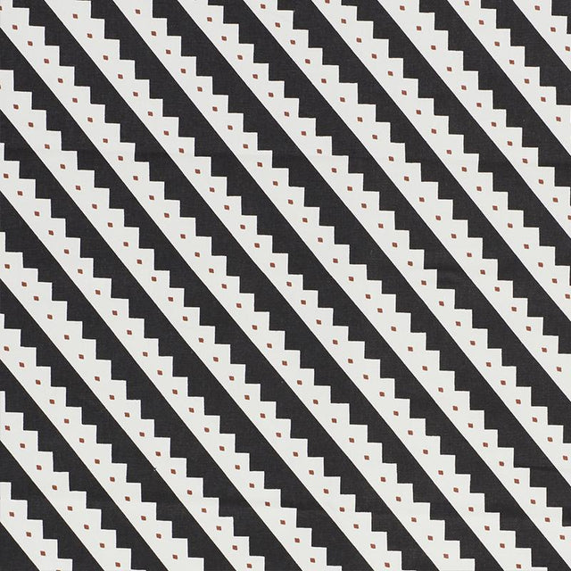 Schumacher Zeppelin Black Fabric