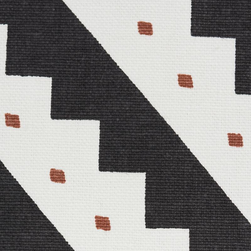 Schumacher Zeppelin Black Fabric