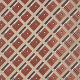 Schumacher Legrad Argyle Cognac Fabric