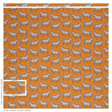 Schumacher Faubourg Orange Fabric