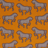 Schumacher Faubourg Orange Fabric