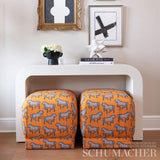 Schumacher Faubourg Orange Fabric