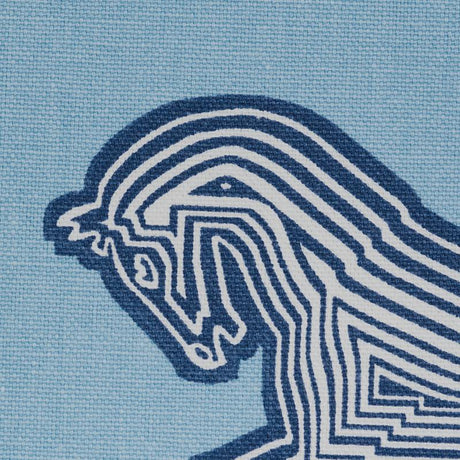 Schumacher Faubourg Blue Fabric