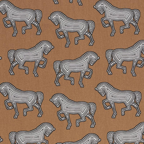 Schumacher Faubourg Brown Fabric