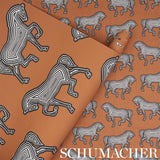Schumacher Faubourg Brown Fabric