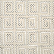 Schumacher Prado Embroidery Graphite Fabric