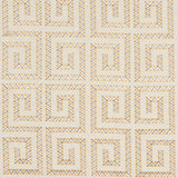 Schumacher Prado Embroidery Saffron Fabric