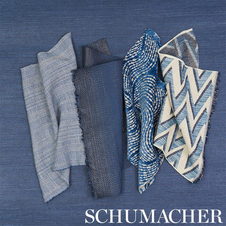 Schumacher Dartmoor Blue Fabric