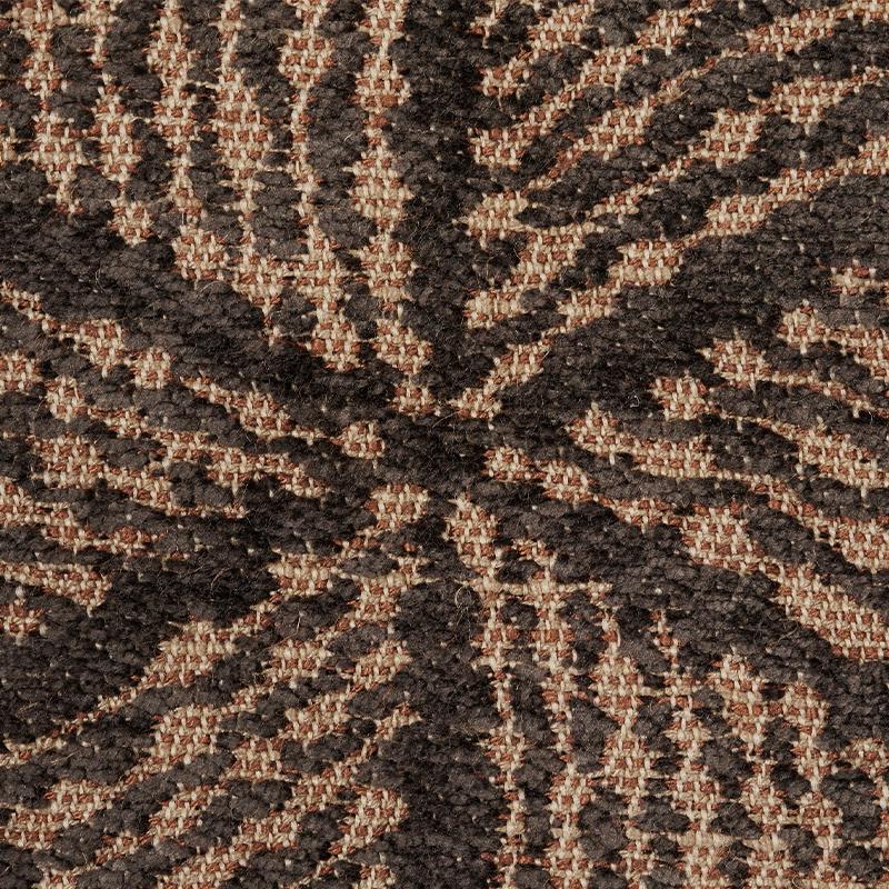 Schumacher Fiador Brown Fabric