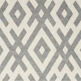 Schumacher Equix Charcoal Fabric