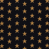 Schumacher Star Pingl Black Fabric