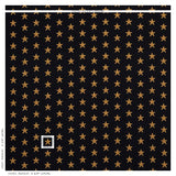 Schumacher Star Pingl Black Fabric