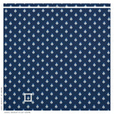 Schumacher Bee Pingl Blue Fabric