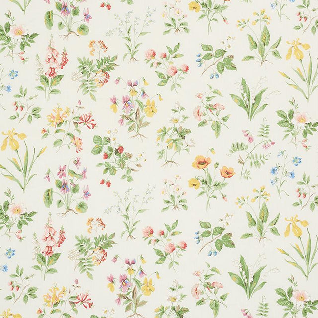 Schumacher Floreana Berry Fabric