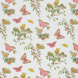 Schumacher Baudin Butterfly Chintz Blush Fabric