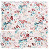 Schumacher Salisbury Chintz Rose Fabric