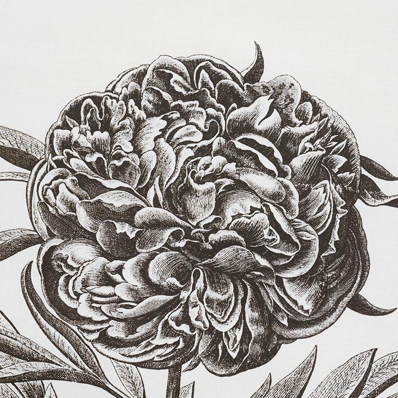 Schumacher Cabot Botanical Large Ivory Fabric