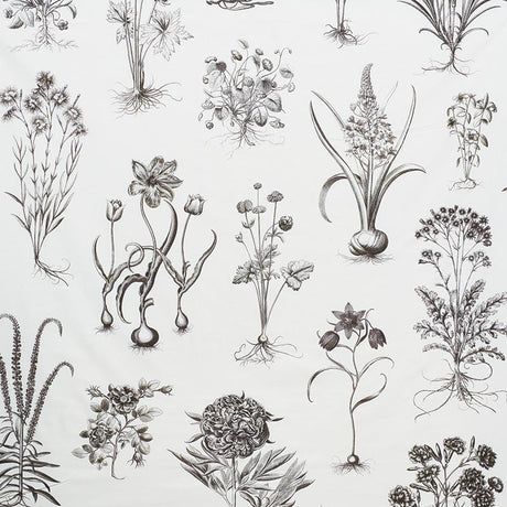 Schumacher Cabot Botanical Large Ivory Fabric