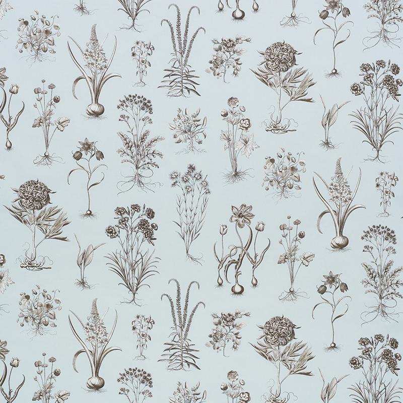 Schumacher Cabot Botanical Sky Fabric