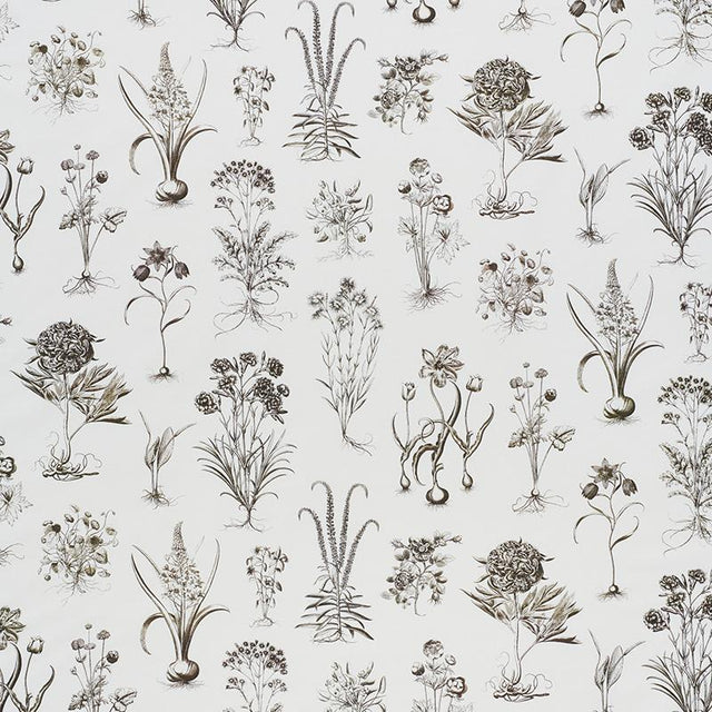 Schumacher Cabot Botanical Ivory Fabric