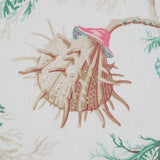 Schumacher Del Tesoro Pink & Aqua Fabric