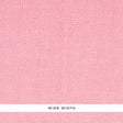 Schumacher Herringbone Paperweave Pink Wallpaper