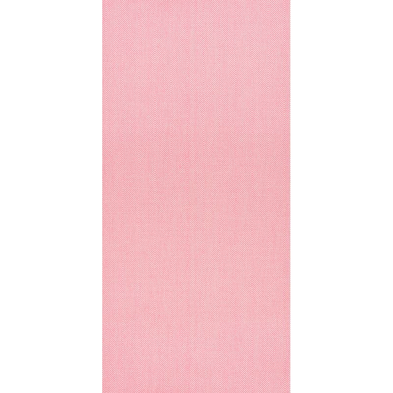 Schumacher Herringbone Paperweave Pink Wallpaper