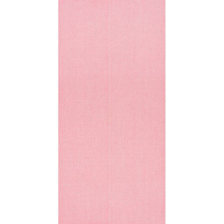 Schumacher Herringbone Paperweave Pink Wallpaper