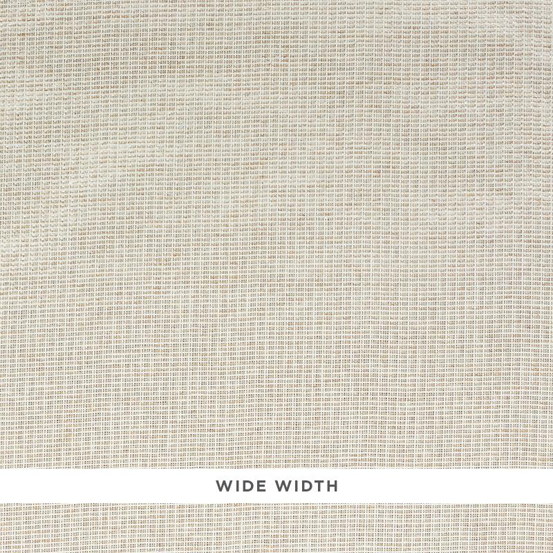 Schumacher Linen & Paperweave Greige Wallpaper
