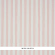 Schumacher Linen Stripe Blush Wallpaper